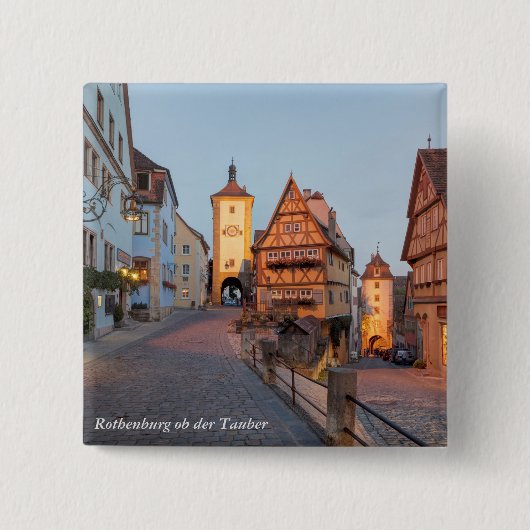 Rothenburg ob der Tauber Button (Vorderseite)
