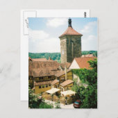 Rothenburg ob der Tauber, Deutschland Postkarte (Vorne/Hinten)