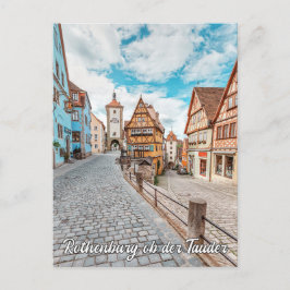 Rothenburg ob der Tauber, Deutschland Postkarte