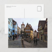 Rothenburg ob der Tauber, Deutschland Postkarte (Vorne/Hinten)
