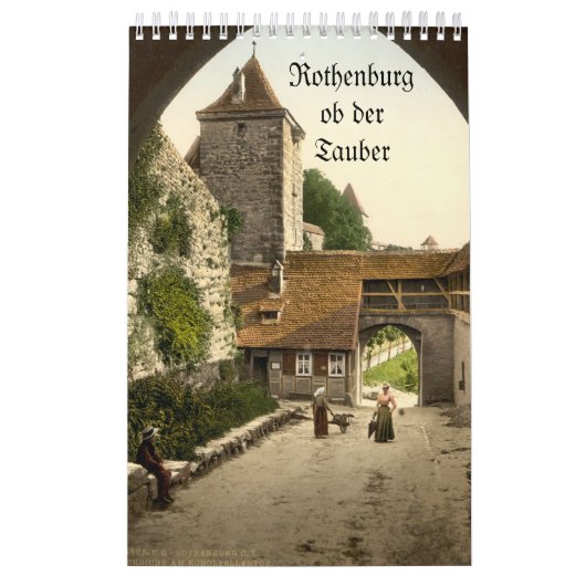 Rothenburg ob der Tauber Historic Kalender (Titelbild)