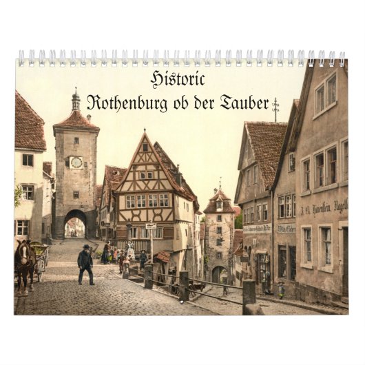 Rothenburg ob der Tauber Kalender (Titelbild)