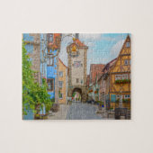 Rothenburg ob der Tauber Mittelalterliche Stadt La Puzzle (Horizontal)