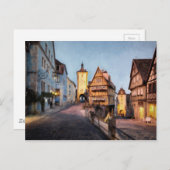 Rothenburg ob der Tauber Postkarte (Vorne/Hinten)