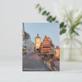 Rothenburg ob der Tauber Postkarte (Stehend Vorderseite)