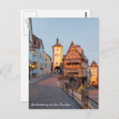 Rothenburg ob der Tauber Postkarte (Vorne/Hinten)