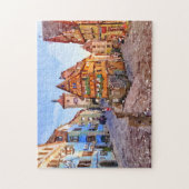 Rothenburg ob der Tauber Wasserfarbenpuzzle Puzzle (Vertikal)