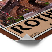 Rothenburg od Tauber - Klingentor Poster (Ecke)