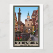 Rothenburg od Tauber - Markusturm Postkarte (Vorderseite)
