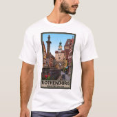 Rothenburg Od Tauber - Markusturm T-Shirt (Vorderseite)