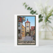 Rothenburg od Tauber - Sieberstor Postkarte (Stehend Vorderseite)