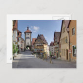 Rothenburg Postkarte (Vorne/Hinten)
