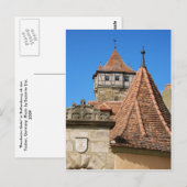 Rothenburg Postkarte (Vorne/Hinten)