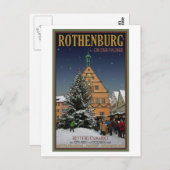 Rothenburg Reiterlesmarkt Postkarte (Vorne/Hinten)