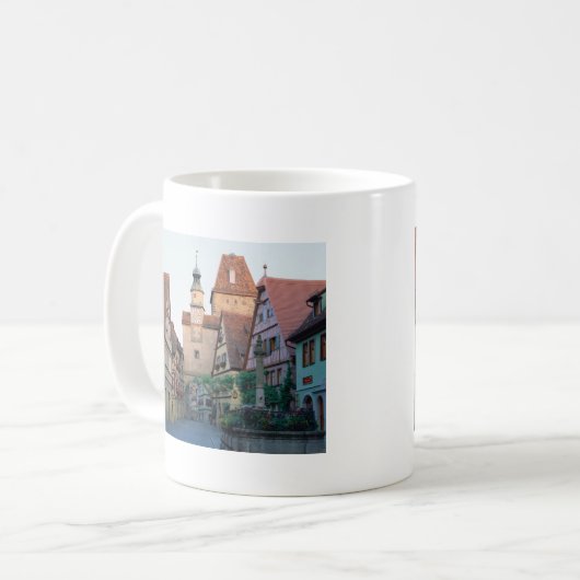 Rothenburg Stadt, Deutschland Kaffeetasse (Vorderseite Links)
