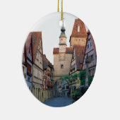 Rothenburg Stadt, Deutschland Keramikornament (Rechts)