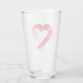 Rotherz-Glas Tumbler (Rückseite)