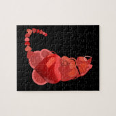 Rotherz-Katzen-Puzzle Puzzle (Horizontal)