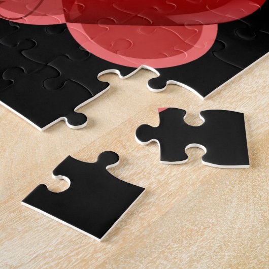 Rotherz-Katzen-Puzzle Puzzle (Seite)