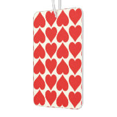 Rotherz Muster, Romantik, Liebe Autolufterfrischer (Links)