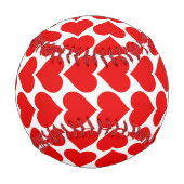 Rotherz Muster, Romantik, Liebe Baseball (Vorderseite)