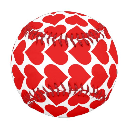 Rotherz Muster, Romantik, Liebe Baseball (Vorderseite)