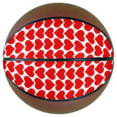 Rotherz Muster, Romantik, Liebe Basketball (Vorderseite)