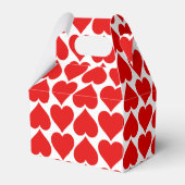 Rotherz Muster, Romantik, Liebe Geschenkschachtel (Vorderseite)