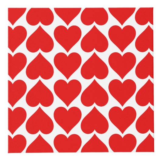 Rotherz Muster, Romantik, Liebe Würfel (Vorderseite)