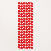 Rotherz Muster, Romantik, Liebe Yogamatte (Vorderseite)