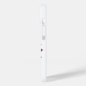 Rotherzdrache Case-Mate iPhone Hülle (Rückseite / Links)