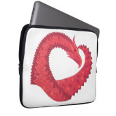 Rotherzdrache Laptopschutzhülle (Vorne Rechts)