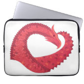 Rotherzdrache Laptopschutzhülle (Vorderseite)