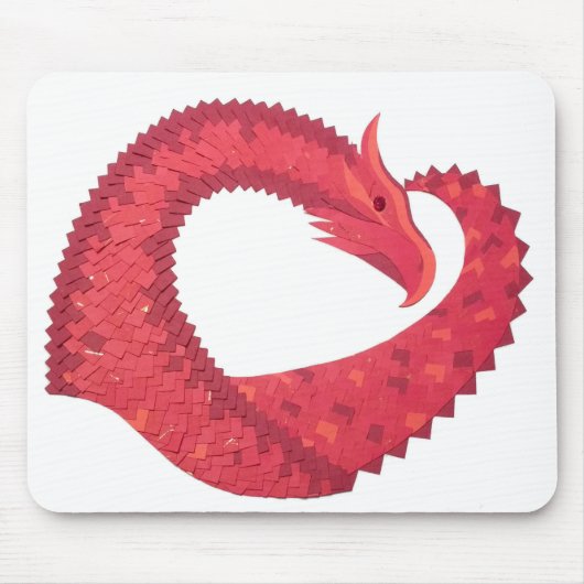Rotherzdrache Mousepad (Vorne)