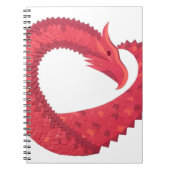Rotherzdrache Notizblock (Vorderseite)