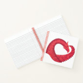 Rotherzdrache Notizbuch (Innenseite)