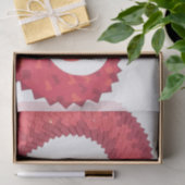 Rotherzdrache Seidenpapier (Geschenk)