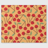 Rothirschbeeren Geschenkpapier (Flach)