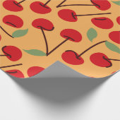 Rothirschbeeren Geschenkpapier (Ecke)