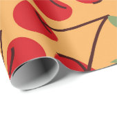 Rothirschbeeren Geschenkpapier (Rolleneckpunkt)