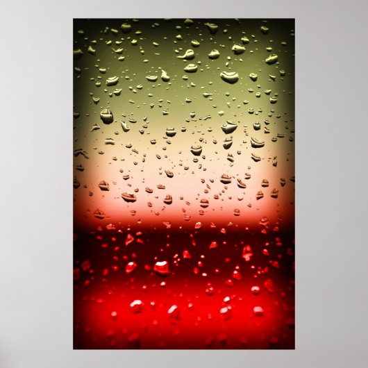 Rothko im Regen Poster (Vorne)