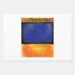 Rothko oder Pollock v1 von Unknown Geschenkpapier Set