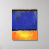 Rothko oder Pollock v1 von Unknown Leinwanddruck (Vorderseite)