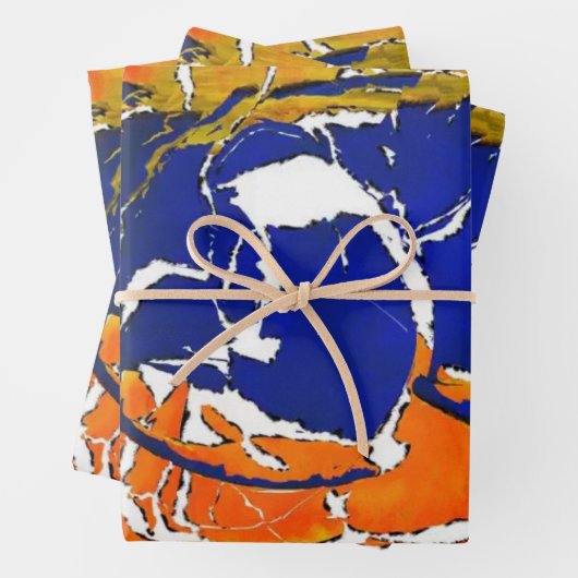 Rothko oder Pollock v4 von Unknown Geschenkpapier Set (Beispiel)