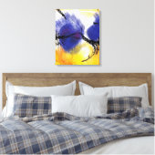 Rothko oder Pollock v8 von Unknown Leinwanddruck (Insitu (Schlafzimmer))