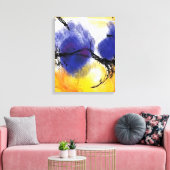Rothko oder Pollock v8 von Unknown Leinwanddruck (Insitu (Wohnzimmer))