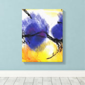 Rothko oder Pollock v8 von Unknown Leinwanddruck (Insitu (Holzboden))