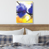 Rothko oder Pollock v8 von Unknown Leinwanddruck (Insitu (Schlafzimmer))