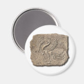 Rotholz Magnet (Vorderseite/Rückseite)