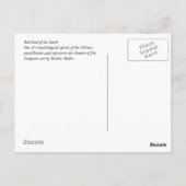 Rotholz Postkarte (Rückseite)